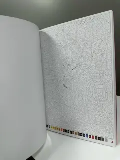 LIBRO PARA COLOREAR PORTADA POCAHONTA