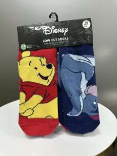 10 PACK MEDIAS CORTAS WINNIE THE POOH E