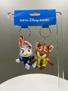 LLAVERO 2 PELUCHES ZOOTOPIA