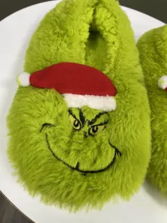 PANTUFLAS GRINCH GORRITO