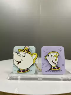 PIN SEÑORA POTTS Y CHIP
