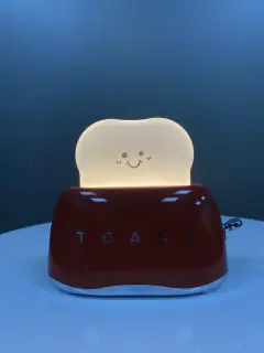 LAMPARA TOSTADA ROJA