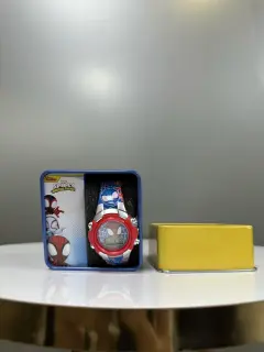 RELOJ SPIDERMAN ROJO
