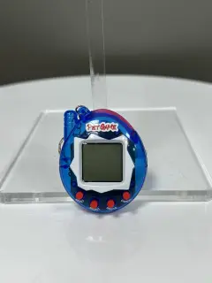 LLAVERO MASCOTA VIRTUAL AZUL
