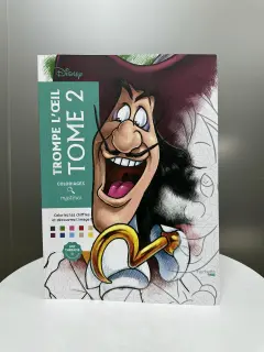 LIBRO PARA COLOREAR PORTADA CAPITAN GARFIO