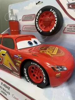 CARRO RAYO MCQUEEN BURBUJA CONTROL REMOTO