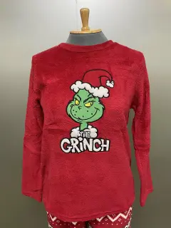 PIJAMA GRINCH ROJA