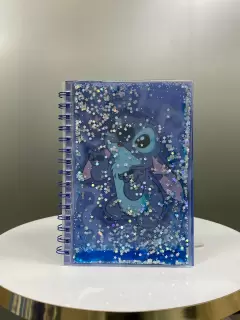 LIBRETA STITCH GLITTER