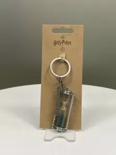 LLAVERO 3D RELOJ DE ARENA SLYTHERIN