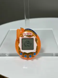 LLAVERO MASCOTA VIRTUAL NARANJA