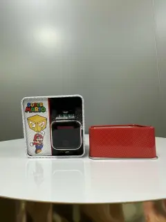 RELOJ MARIO CUADRADO NEGRO