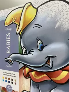 LIBRO PARA COLOREAR PORTADA DUMBO