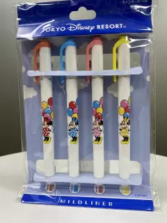 4 PACK RESALTADORES DOBLE PUNTA MINNIE