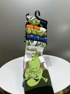 6 PACK MEDIAS LARGAS SHREK