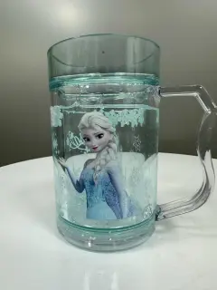 TAZA GLITTER ELSA