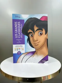 LIBRO PARA COLOREAR PORTADA ALADDIN