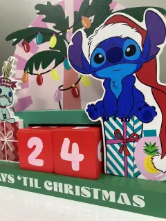 CALENDARIO STITCH NAVIDAD