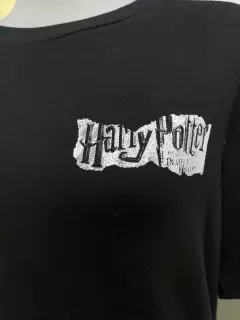 FRANELA HARRY POTTER NEGRA COLLAGE
