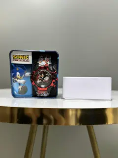 RELOJ SONIC ROJO