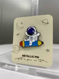 PIN ASTRONAUTA LAPIZ