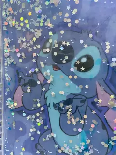 LIBRETA STITCH GLITTER