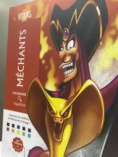 LIBRO PARA COLOREAR PORTADA JAFAR