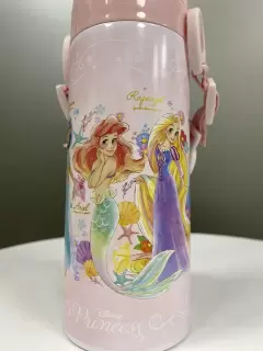 BOTELLA TERMICA TODAS LAS PRINCESAS ROSADO