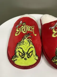 PANTUFLAS NAVIDEÑA GRINCH