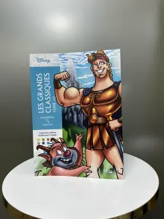 LIBRO PARA COLOREAR PORTADA HERCULES Y FILOCTETES