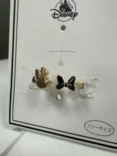 ANILLO MINNIE Y LAZO DORADO