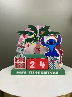 CALENDARIO STITCH NAVIDAD