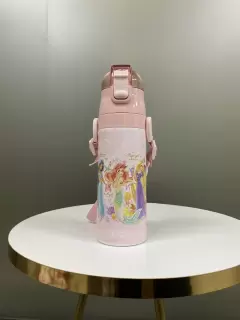 BOTELLA TERMICA TODAS LAS PRINCESAS ROSADO