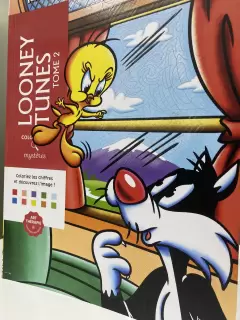 LIBRO PARA COLOREAR PORTADA LOONEY TUNES