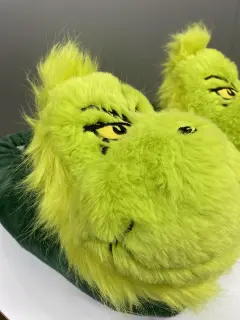 PANTUFLAS GRINCH 3D