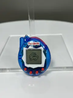 LLAVERO MASCOTA VIRTUAL AZUL