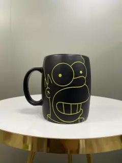 TAZA HOMERO NEGRA