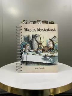 LIBRETA CON SEPARADORES ALICIA