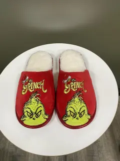 PANTUFLAS NAVIDEÑA GRINCH