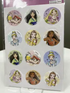 SET DE STICKERS PRINCESAS