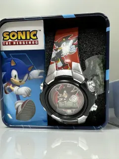 RELOJ SONIC NEGRO