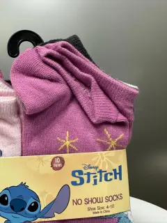 10 PACK MEDIAS CORTAS STITCH