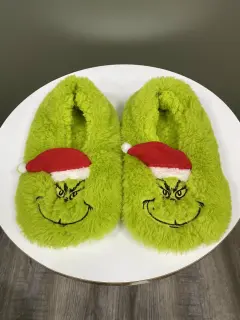 PANTUFLAS GRINCH GORRITO