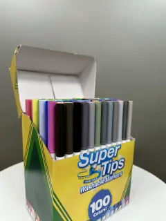 CAJA 100 MARCADORES CRAYOLA